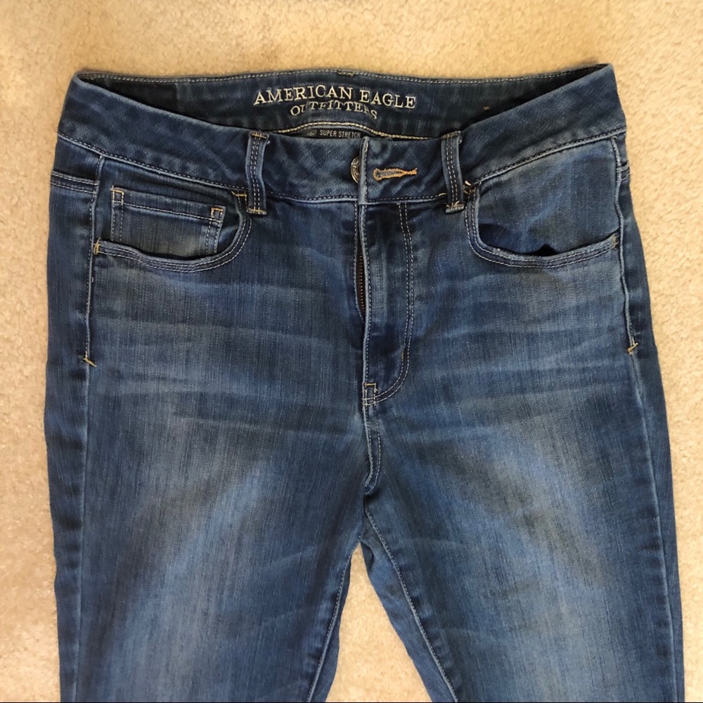 American Eagle High-Waisted Artist Flare Jeans